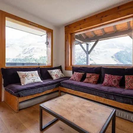 L'Arc-En-Ciel - Appartement Sur Les Hauteurs Du Mottaret Avec Acces Aux Pistes Les Allues Exterior photo